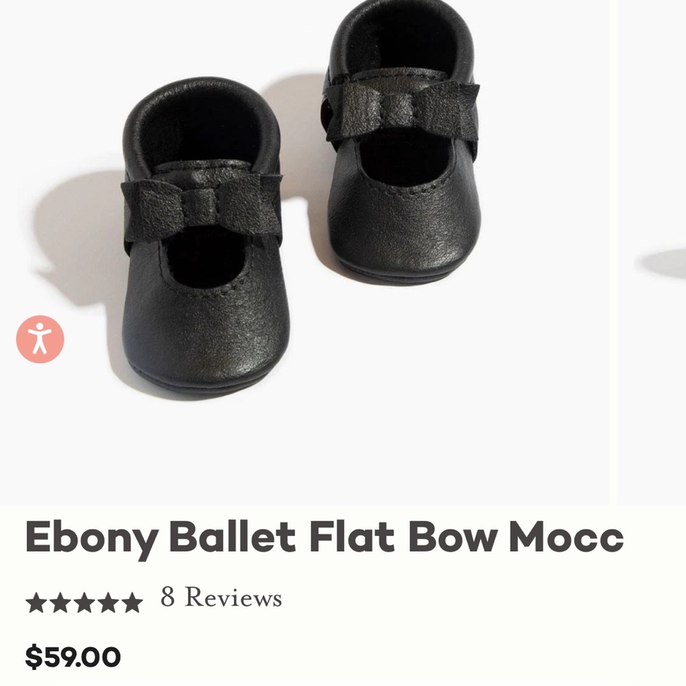 NIP Freshly Picked Ballet Flat Bow Moccasin